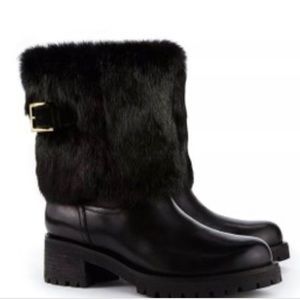 Tory Burch Alsina Leather Joni Cuff Boots/Booties